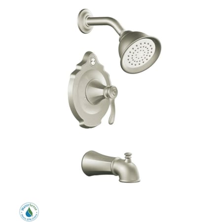 A large image of the Moen T2503EP Brushed Nickel