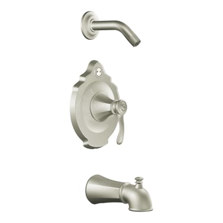 A large image of the Moen T2503NH Brushed Nickel