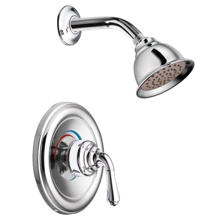 A large image of the Moen T2524 Chrome