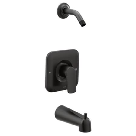 A large image of the Moen T2813NH Matte Black
