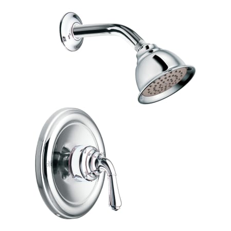A large image of the Moen T3124 Chrome