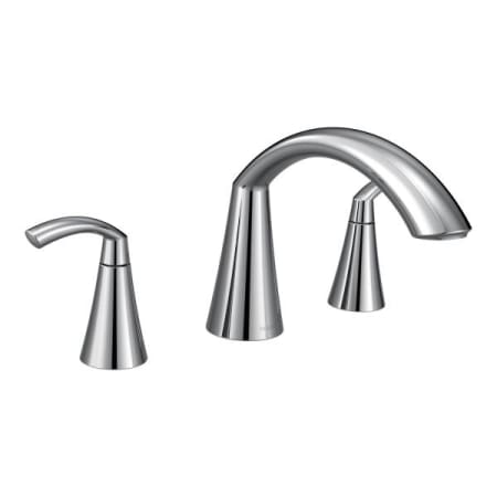 A large image of the Moen T373 Chrome
