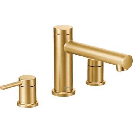 A large image of the Moen T393 Brushed Gold
