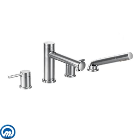 A large image of the Moen T394 Chrome