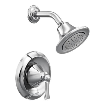 A large image of the Moen T4502 Chrome