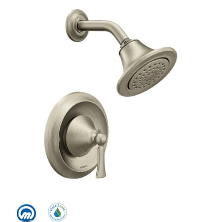 A large image of the Moen T4502EP Brushed Nickel