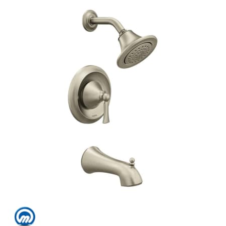 A large image of the Moen T4503 Brushed Nickel