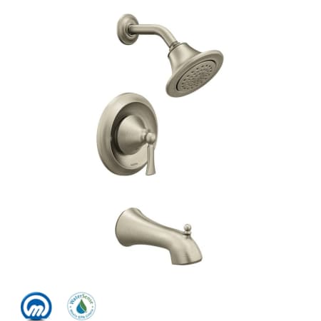 A large image of the Moen T4503EP Brushed Nickel