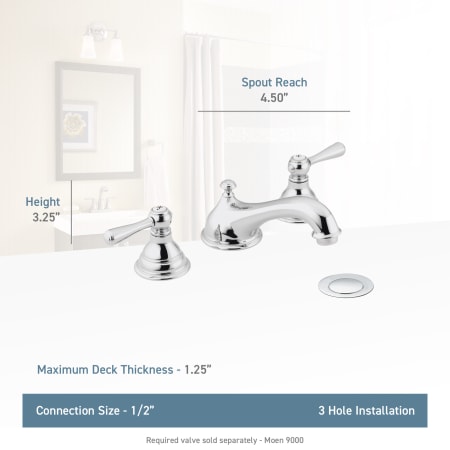 A large image of the Moen T6105 Moen-T6105-Lifestyle Specification View