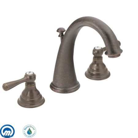 A large image of the Moen T6125-9000 Oil Rubbed Bronze