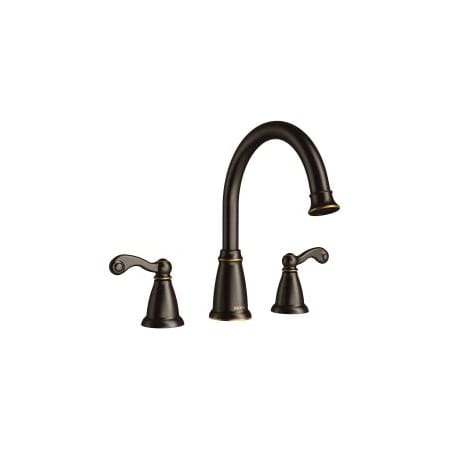 A large image of the Moen T624 Mediterranean Bronze