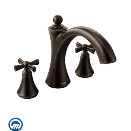 A large image of the Moen T657 Oil Rubbed Bronze
