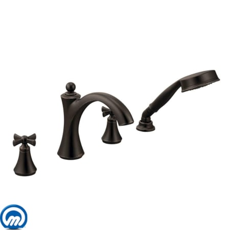 A large image of the Moen T658 Oil Rubbed Bronze