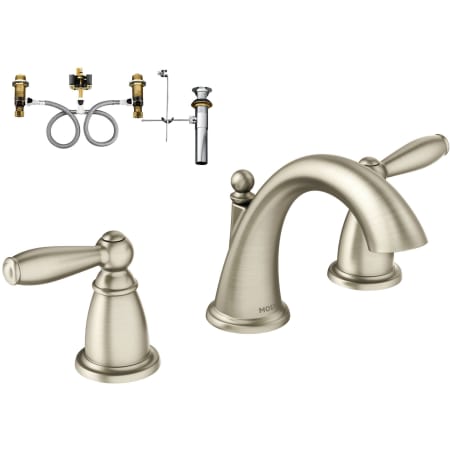 A large image of the Moen T6620-9000 Brushed Nickel