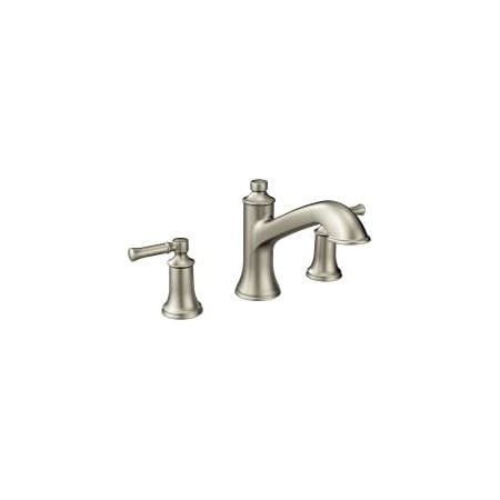 A large image of the Moen T683 Brushed Nickel