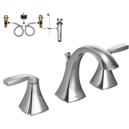 A large image of the Moen T6905-9000 Chrome