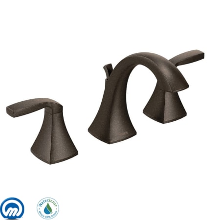 A large image of the Moen T6905-9000-2PKG Oil Rubbed Bronze