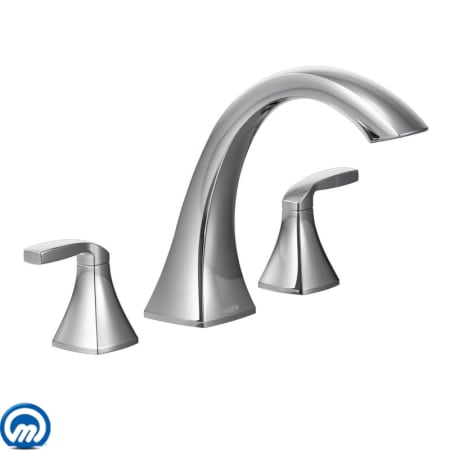 A large image of the Moen T693 Chrome