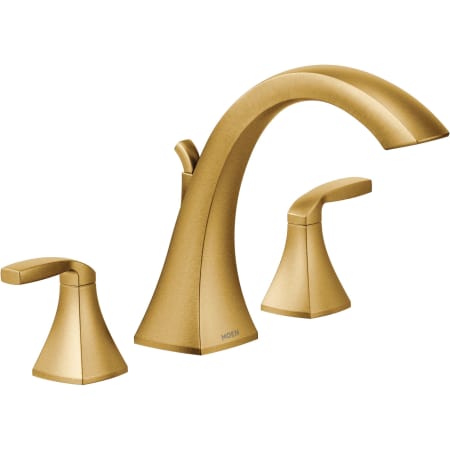 A large image of the Moen T693 Brushed Gold