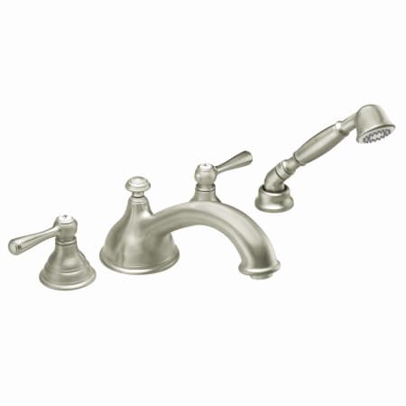 A large image of the Moen T912 Brushed Nickel
