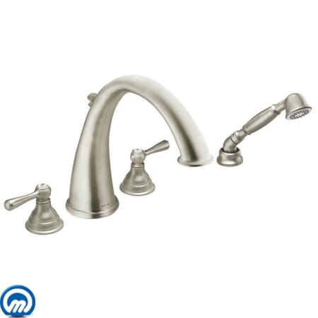 Moen T922AZ Antique Bronze Chrome Deck Mounted Roman Tub ...