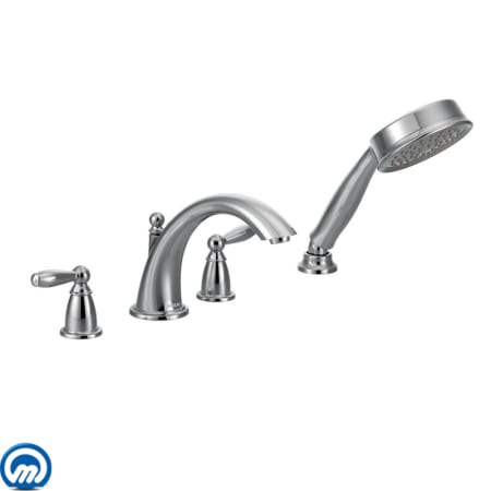 A large image of the Moen T924 Chrome