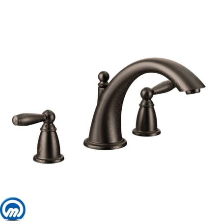 A large image of the Moen T933 Oil Rubbed Bronze
