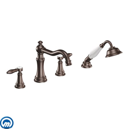 A large image of the Moen TS21104 Oil Rubbed Bronze