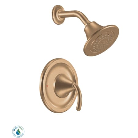 A large image of the Moen TS2142EP Brushed Bronze