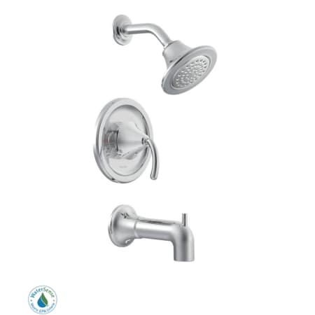 A large image of the Moen TS2143EP Chrome