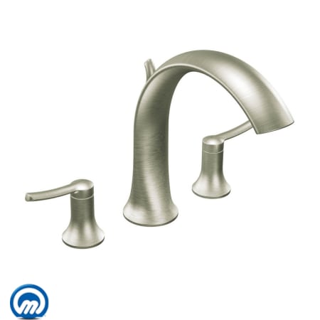 A large image of the Moen TS21703 Brushed Nickel