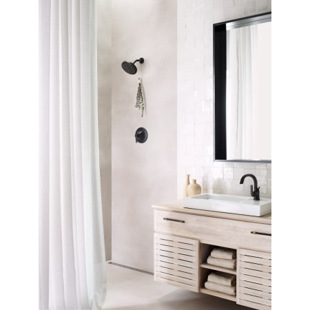 Moen Ts2202bl Matte Black Doux Shower Only Trim Package