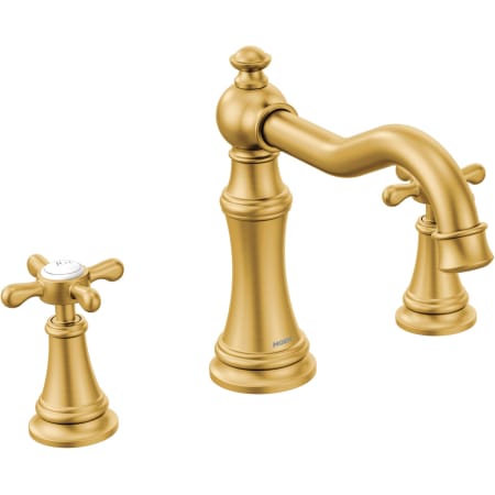 A large image of the Moen TS22101 Brushed Gold