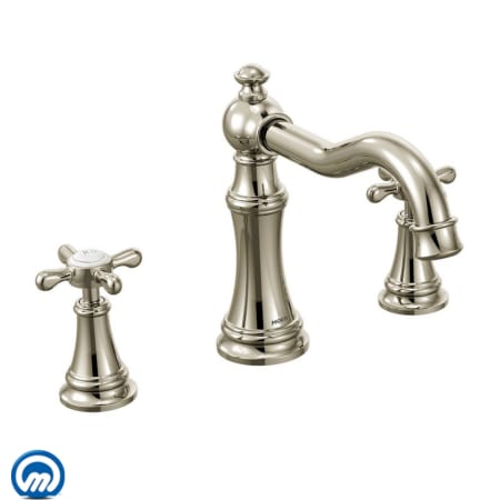 A large image of the Moen TS22101 Nickel
