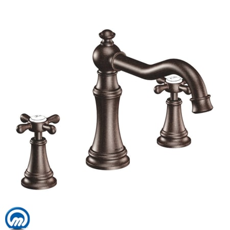A large image of the Moen TS22101 Oil Rubbed Bronze