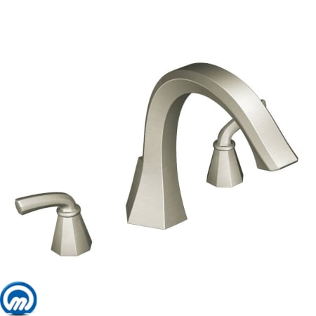 A large image of the Moen TS243 Brushed Nickel