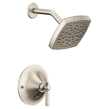 A large image of the Moen TS2912EP Brushed Nickel