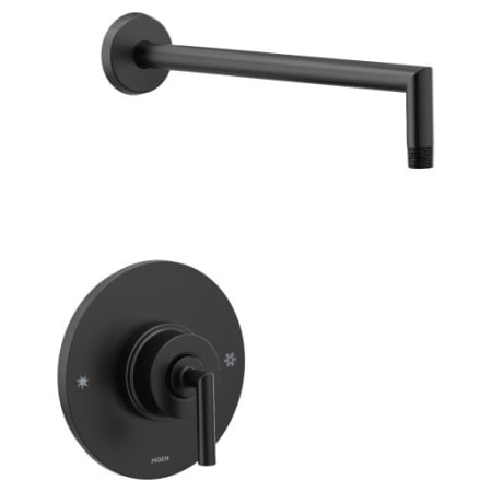 moen shower matte arris less trim head kits posi temp showerhead moentrol separately valve sold showers faucet