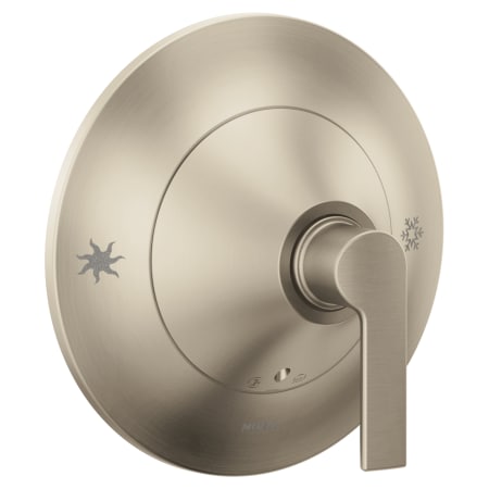 A large image of the Moen TS3201 Brushed Nickel