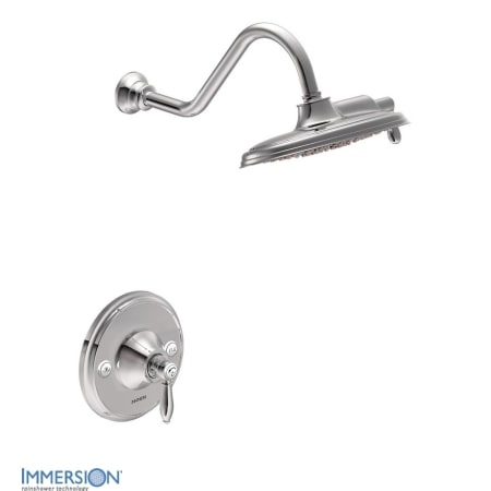 A large image of the Moen TS32102 Chrome
