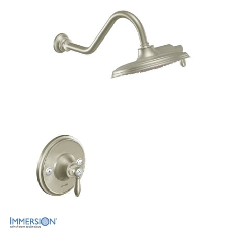 A large image of the Moen TS32102 Brushed Nickel