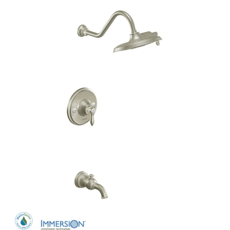 A large image of the Moen TS32104EP Brushed Nickel