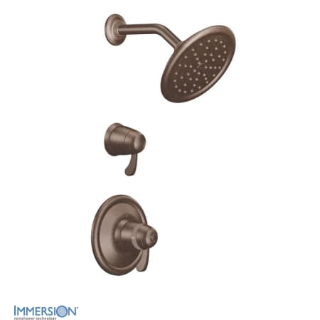 A large image of the Moen TS3400 Oil Rubbed Bronze