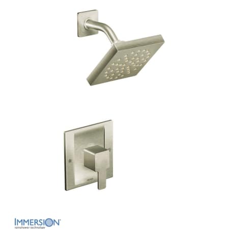 A large image of the Moen TS3715 Brushed Nickel