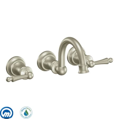 A large image of the Moen TS416 Brushed Nickel