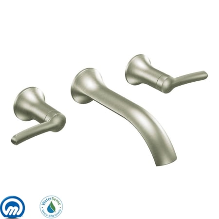 A large image of the Moen TS41706 Brushed Nickel