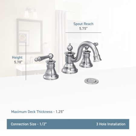 A large image of the Moen TS418 Moen-TS418-Lifestyle Specification View