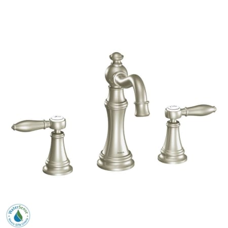 A large image of the Moen TS42108 Brushed Nickel