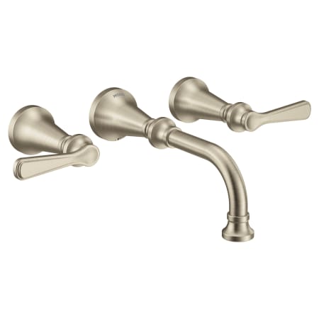 A large image of the Moen TS44104 Brushed Nickel