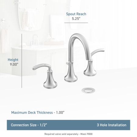 A large image of the Moen TS6520 Moen-TS6520-Lifestyle Specification View